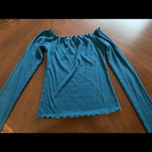 off the shoulder crop top